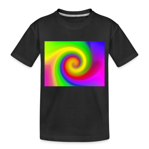 color swirl - Toddler Premium Organic T-Shirt