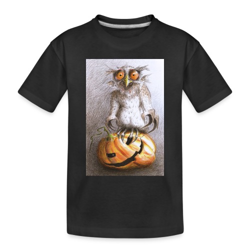 Vampire Owl - Toddler Premium Organic T-Shirt