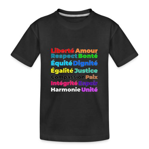 Words of Light - Toddler Premium Organic T-Shirt