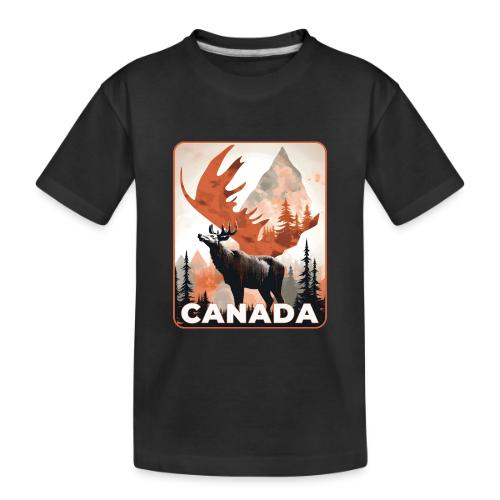 Canada Wild Spirit - Toddler Premium Organic T-Shirt