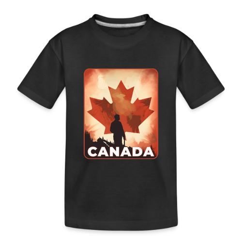 Canada Stands Tall - Toddler Premium Organic T-Shirt