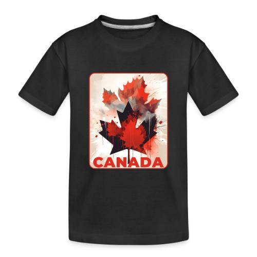 Canada Inked Leaf - Toddler Premium Organic T-Shirt