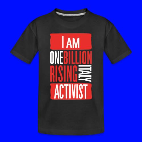 One Billion Rising Italy - Toddler Premium Organic T-Shirt