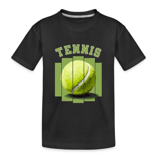 Tennis Minimal - Toddler Premium Organic T-Shirt
