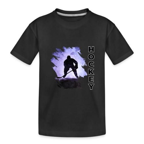Hockey Charge - Toddler Premium Organic T-Shirt