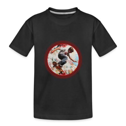 Skateboarding is Life - Toddler Premium Organic T-Shirt
