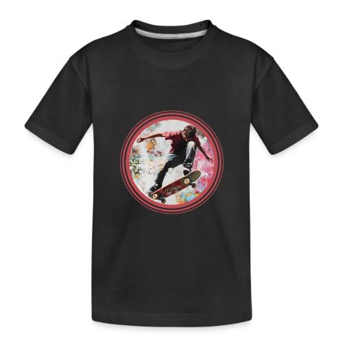 Skateboarding Soul - Toddler Premium Organic T-Shirt