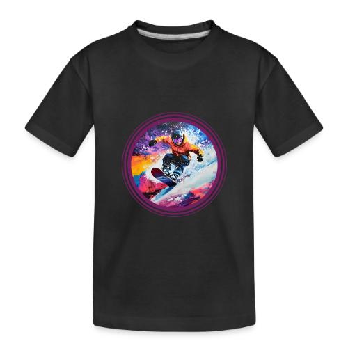 Snowboarding Spirit - Toddler Premium Organic T-Shirt