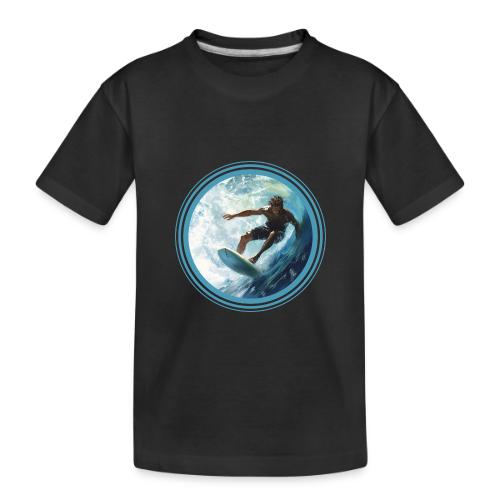 Surfing Freedom - Toddler Premium Organic T-Shirt