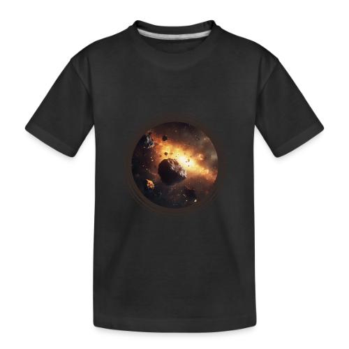 Asteroids Drift - Toddler Premium Organic T-Shirt