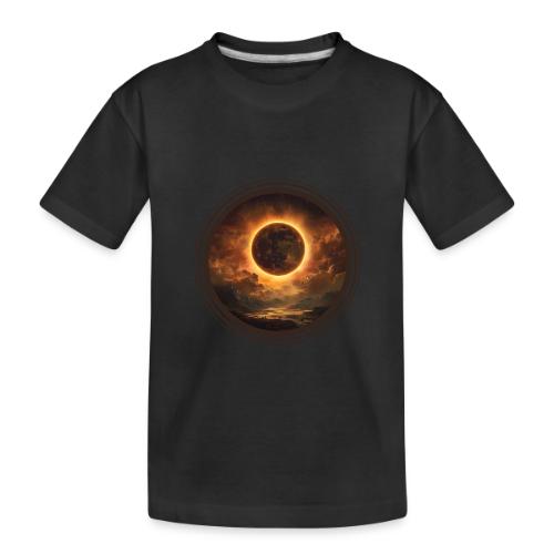 Eclipse Canvas - Toddler Premium Organic T-Shirt