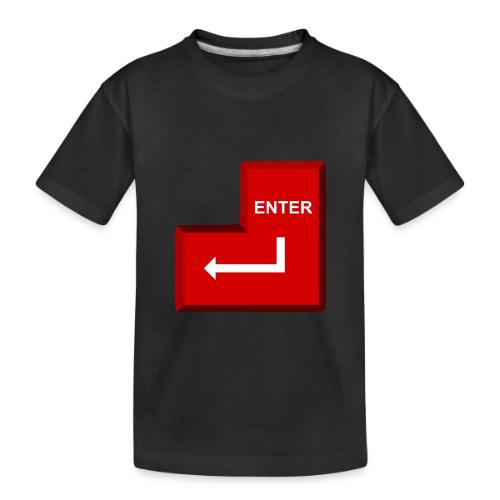 Just Press Enter - Toddler Premium Organic T-Shirt