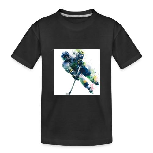 Hockey: Frozen Motion - Toddler Premium Organic T-Shirt