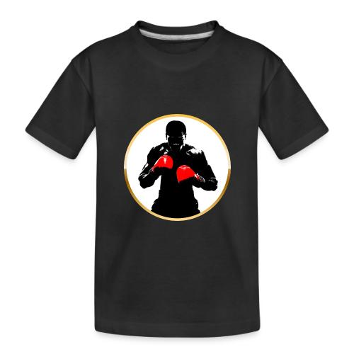 Boxing: Golden Ring Fighter - Toddler Premium Organic T-Shirt