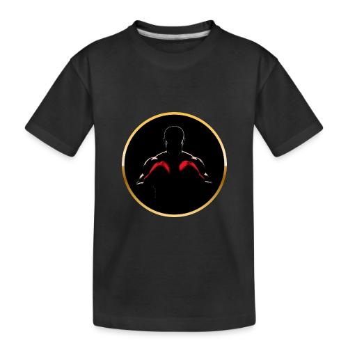 Boxing: Gold Core Muscle - Toddler Premium Organic T-Shirt