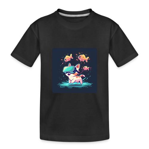 Virtual Kitty Quest - Toddler Premium Organic T-Shirt