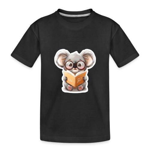 Gamer Koala Reading Strategy Book - Toddler Premium Organic T-Shirt
