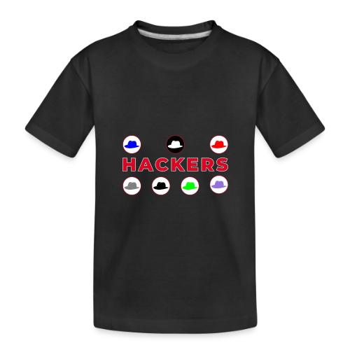 The Spectrum of Hackers - Toddler Premium Organic T-Shirt