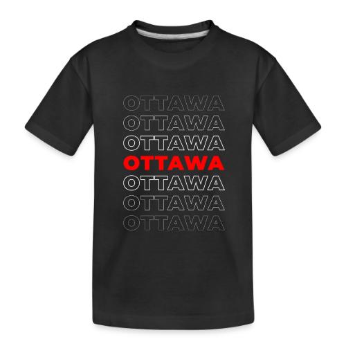 Ottawa Centered - Toddler Premium Organic T-Shirt