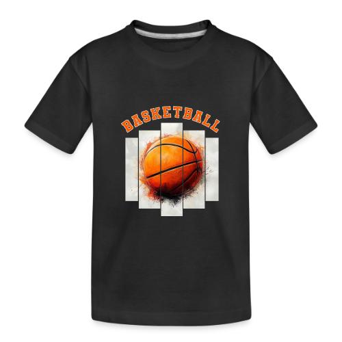 Basketball Element - Toddler Premium Organic T-Shirt
