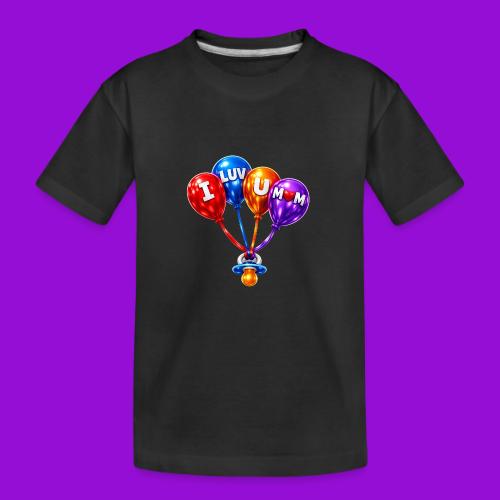 Balloon Love❤️ - Toddler Premium Organic T-Shirt