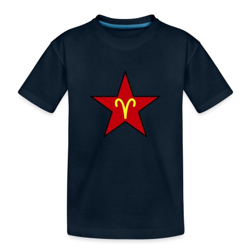 Aries star Zodiac signs Nature 3c - Toddler Premium Organic T-Shirt