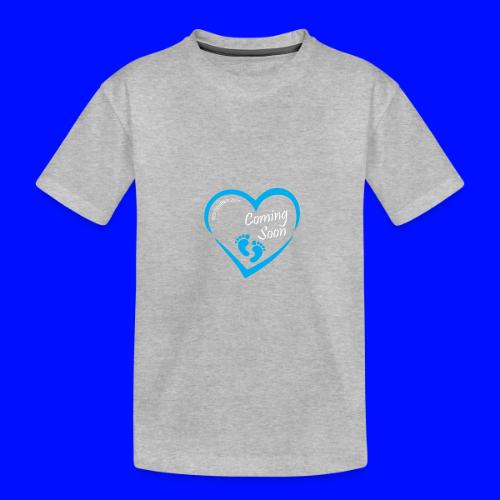 Baby coming soon - Toddler Premium Organic T-Shirt