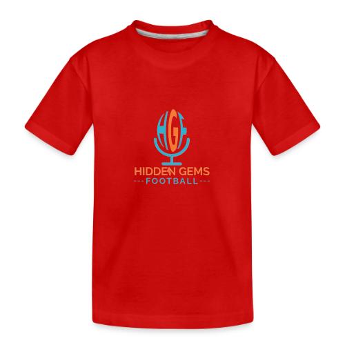 Hidden Gems Football - Toddler Premium Organic T-Shirt