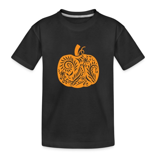 Pasliy Pumpkin Tee Orange - Toddler Premium Organic T-Shirt