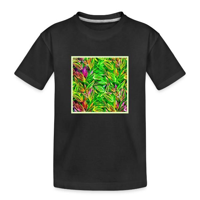 Textured Leaf Garden Art