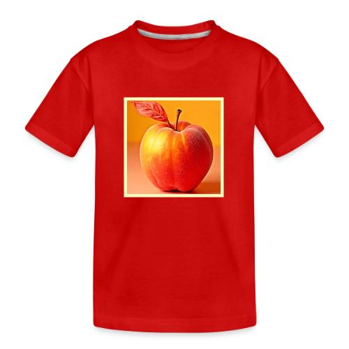 Golden Peach Perfection Design - Toddler Premium Organic T-Shirt