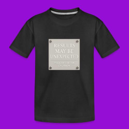 Results - White - Toddler Premium Organic T-Shirt