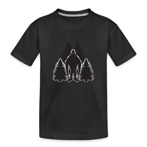Bigfoot Trees - Toddler Premium Organic T-Shirt