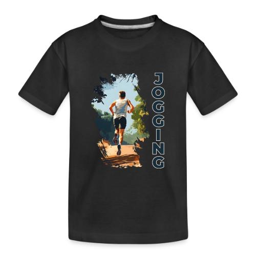 Jogging Vibes - Toddler Premium Organic T-Shirt