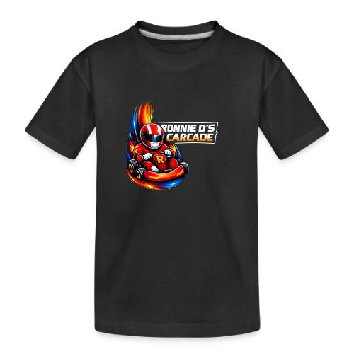 Carcadelogoracer1 - Toddler Premium Organic T-Shirt