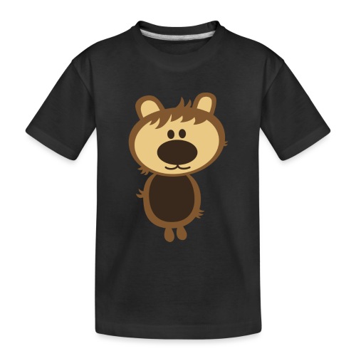 Oversized Weirdo Bear Creature - Toddler Premium Organic T-Shirt
