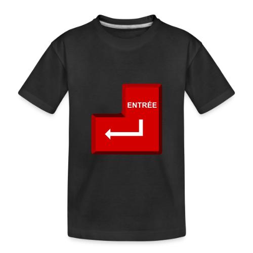 Press Enter - Toddler Premium Organic T-Shirt