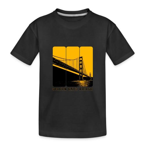 Golden Gate Bold Icon - Toddler Premium Organic T-Shirt