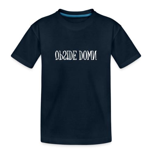 Upside Down Word Art - Toddler Premium Organic T-Shirt