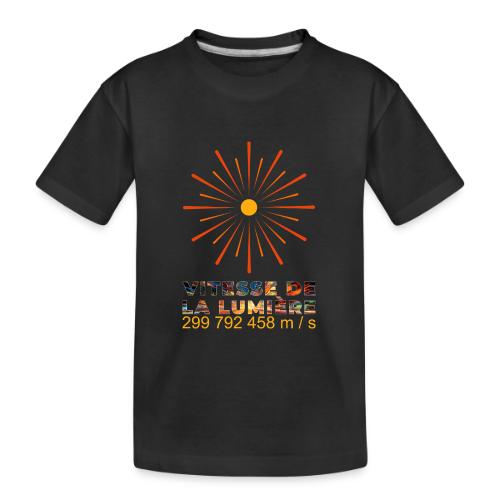 Speed of light - Toddler Premium Organic T-Shirt