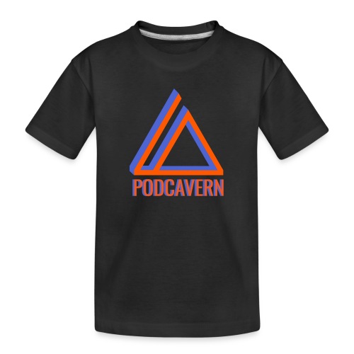 PodCavern Logo - Toddler Premium Organic T-Shirt