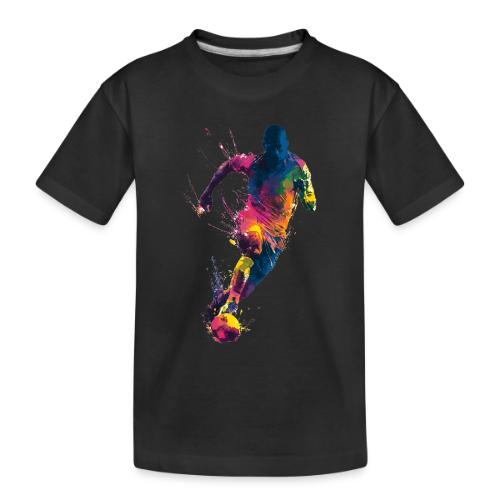 Soccer: Kick of Colors - Toddler Premium Organic T-Shirt