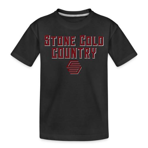 Stone Cold Country Band - Full Logo - Toddler Premium Organic T-Shirt