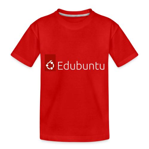 Edubuntu Logo 2023 - White - Toddler Premium Organic T-Shirt