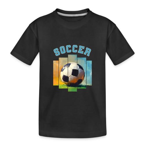 Soccer Ball Vibes - Toddler Premium Organic T-Shirt