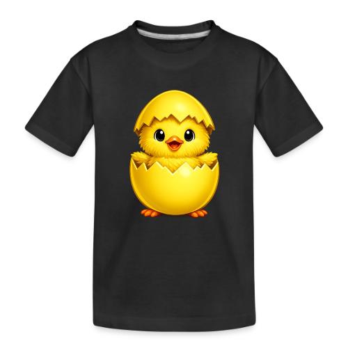 Easter Chick yellow - Toddler Premium Organic T-Shirt