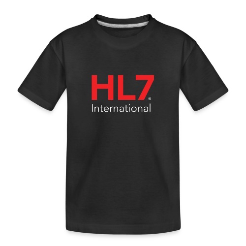 HL7 International Logo - Reverse - Toddler Premium Organic T-Shirt
