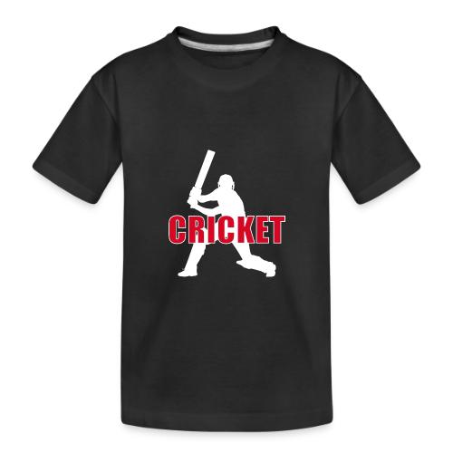 Power Play Cricket - Toddler Premium Organic T-Shirt