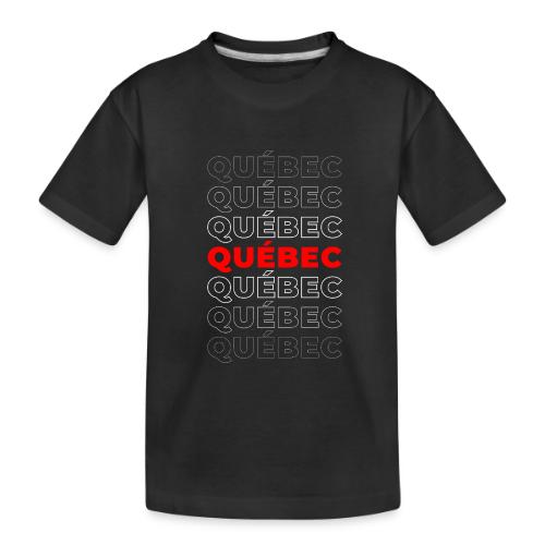 Quebec Declaration - Toddler Premium Organic T-Shirt