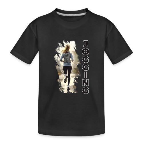 Jogging: Run into Motion - Toddler Premium Organic T-Shirt